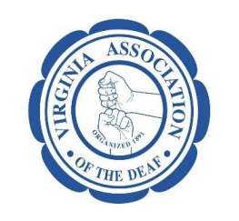 Virginia Association of the Deaf logo